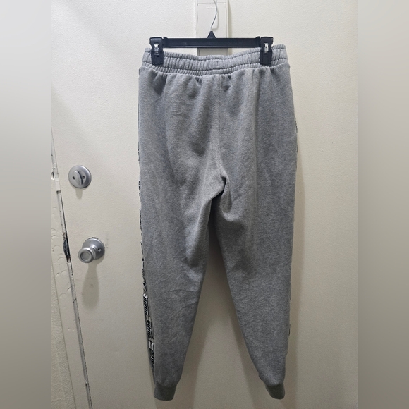 ​PUMA Gray Logo Tape Joggers - Picture 7 of 9